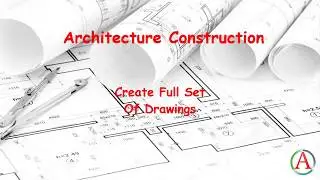 Architecture Construction: Tutorial floor plan (AutoCad) Part 1