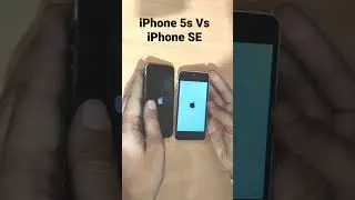 iPhone SE 1st Gen Vs iPhone 5s Power On Speed Test