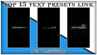 Trending Text Preset Link Alight Motion,New Text Preset Link Alight Motion,Alight Motion Preset Link