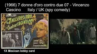 Italian Spy movies: 1966 part1 ('Ypotron', 'Agent X-77 Orders to Kill')