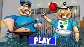 Roblox WATER BABY BOBBY BARRYS PRISON RUN! (OBBY) Speedrun