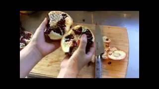 Opening a Pomegranate