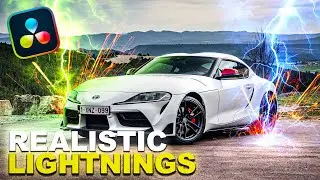 Add Realistic LIGHTNINGS - DaVinci Resolve