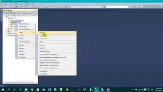 Create ,Attach and Detach Create Database in SQL server 2014