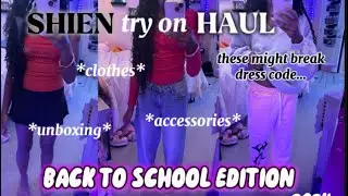 these might break dress code…  ||SHIEN|| BACK TO SCHOOL HAUL￼