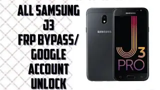 Samsung j3 Frp Bypass Without pc || j3 google account unlock Without pc  (2023)