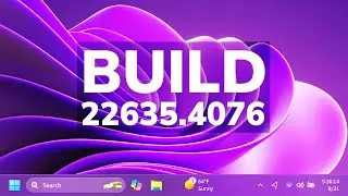 New Windows 11 Build 22635.4076 - New Taskbar Changes, New Mouse Options, and Fixes (Beta)