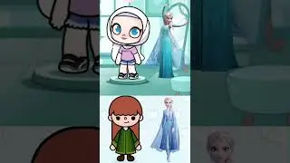 Avatar World vs Toca Boca/Elsa from the Frozen cartoon 🍓🍓🍓 #elsa #frozen #disney