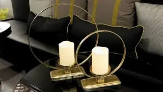 DIY Cirque Pillar Candle Holders - Z Gallerie Inspired - Luxe Look For Less