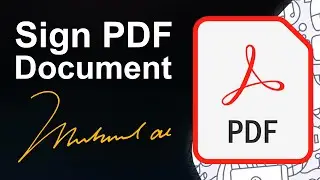 How To Sign PDF Document on Computer With Digital Signature (Step By Step)