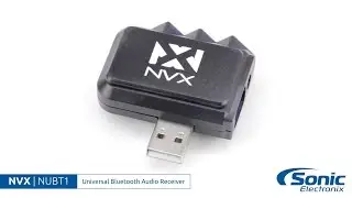 NVX NUBT1 Bluetooth Audio Receiver | Universal Bluetooth Integration | Product Overview