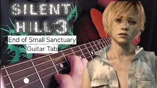 End of Small Sanctuary by Akira Yamaoka (Silent Hill 3) - Acoustic Guitar Tab