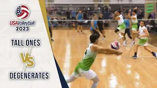 Degenerates vs Tall Ones | USAV 2023 (Game 7)