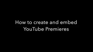 How to create and embed a YouTube Premieres video using EmbedPlus.com's YouTube WordPress plugin