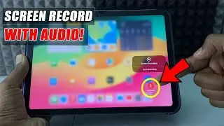 How to Screen Record on iPad with Audio (2025)