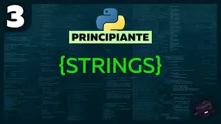 CURSO de Python (desde cero) visual studio code - Strings #3