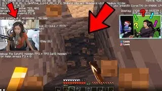 Donating to Make Pokimane DIG STRAIGHT DOWN in Minecraft ..