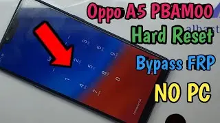 Oppo A5 PBAM00 Factory Hard Reset 100%