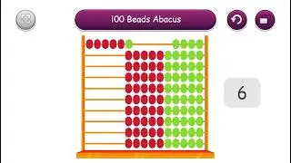 Maths Manipulatives Tools: 100 Beads Abacus