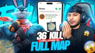 First time 1 vs 4 Full Map 36 kills😱🥵  || Close to World Record 🥶😈??? || Smooth 444