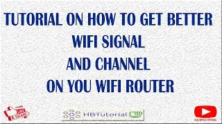 How To Use Wifi Analyzer And Change Your Wifi Channel Frequency