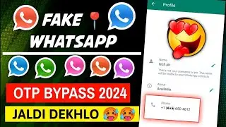 how to get fake whatsapp account number new method update fak whatsapp ac