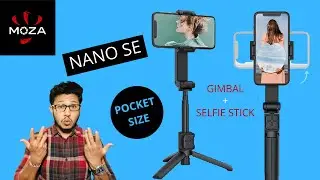 Moza Nano SE Gimbal Unboxing and Review (2021) // HINDI