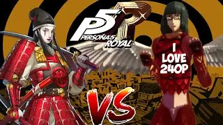 Slashing the Sphinx in Persona 5 Royal NEW GAME PLUS (03)