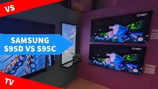 Samsung S95D vs S95C + OLED Anti Glare TV Test