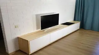 ✅ Тумба для телевизора из дерева своими руками как сделать TV Stand Diy Tv ständer