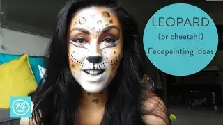 Leopard Face Painting Tutorial | How To Guide with Channel Mum