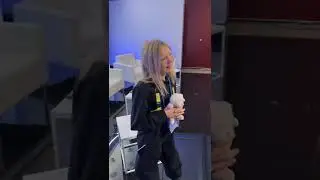 Милана и Вероника на Съёмках ТВ. 