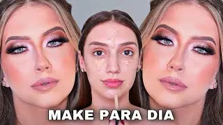 MAKE PARA FESTAS DURANTE O DIA *MAQUIAGEM PERFEITA PARA CASAMENTO*