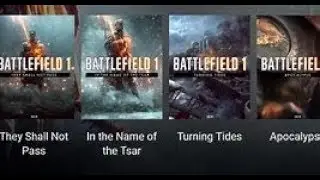 Battlefield 1 All DLC Trailers In Order