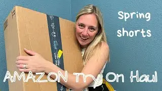 AMAZON Spring Shorts Try On Haul | Spring Shorts for Women #amazontryonhaul