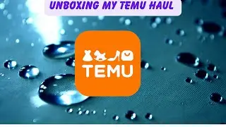 Temu  Haul Unboxing