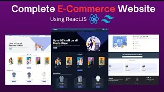 Complete Ecommerce Website Using React JS | React JS Projects 2024