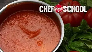 Make a Classic Marinara Sauce | Chef School