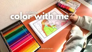 color with me ✿ Q&A chit-chat as a full-time illustrator and small business owner