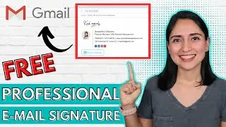 Create a Professional Email Signature for Free | Tutorial