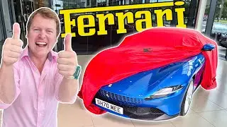 IT'S HERE! Collecting My New FERRARI ROMA SPIDER