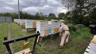 Установка пчелоудолителей