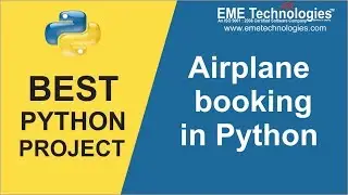 How to Create Airplane Booking Project in Python | Download Project Source Code