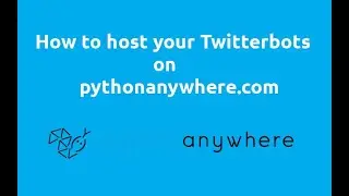 How to run Python scripts(Bots) on pythonanywhere