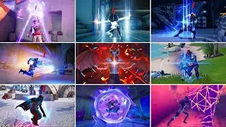 Evolution of All Special Abilities of Mythic Bosses in Fortnite (Season 14 - Season 28)