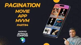 MVVM Movie App in Android Jetpack Compose part#4 PAGINATION.