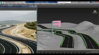 3dsMax Tutorials, Tutorial on Modeling a 3D Highway, Passing Flyover & Environment in 3dsmax