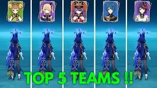 5 Best Teams For F2P Clorinde!! Genshin Impact