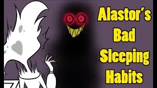 HAZBIN HOTEL Comic Dub | Alastor's Bad Sleeping Habits