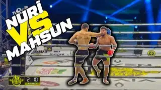 NURİ ÇINAR VS MAHSUN TEKER FULL ORJINAL VIDEO FIGHT NAKAVT (KNOCK OUT) | GOLDEN BOYS